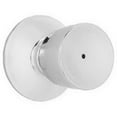 thumbnail image 1 of Schlage F40VBEL626 Bell Privacy Knob, Brushed Chrome, 1 of 3