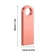 thumbnail image 3 of Unidad flash externa de estado sólido Unidad USB 2.0 25/12MBS Metal (16GB oro rosa), 3 of 5