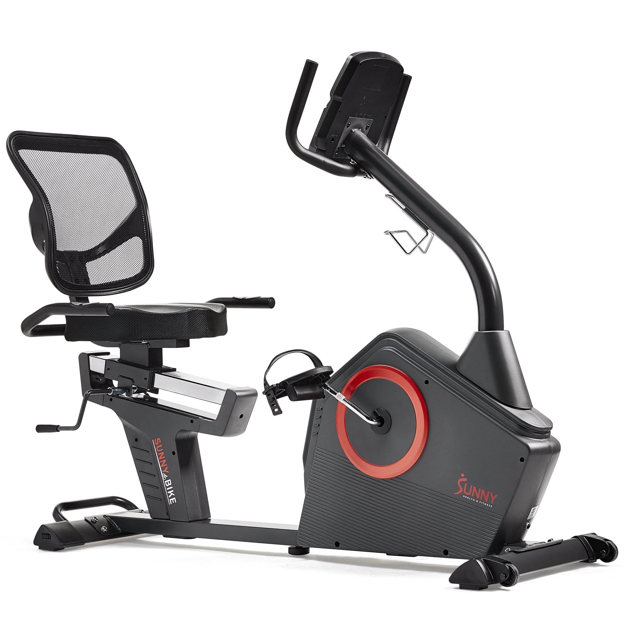 Sunny Health & Fitness Premium Magnetic Indoor Recumbent Exercise Bike with FREE SunnyFit® App