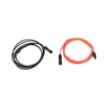 thumbnail image 3 of Cable fotovoltaico para panel solar, color negro y rojo, cable de extensión con conectores macho y hembra de 3 m., 3 of 14