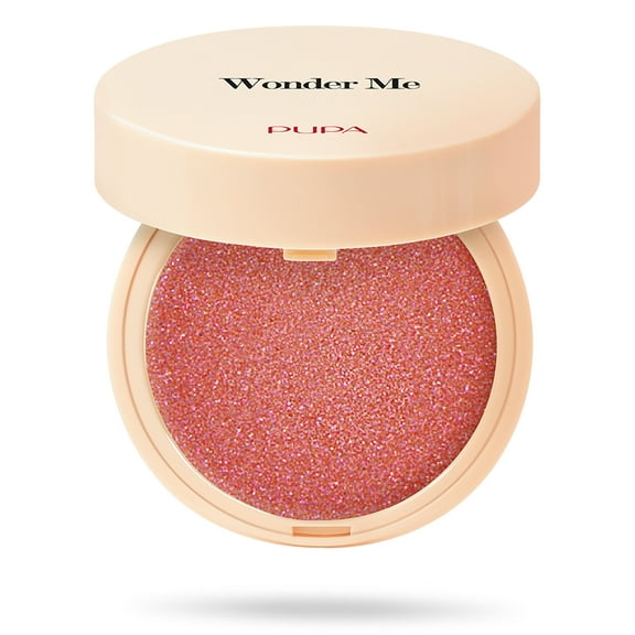 Pupa Milano Wonder Me Blush, Face Blush, 002 Hug Me - Glow, 0.141 oz