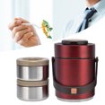 thumbnail image 4 of 1.5L Stainless Steel Insulation Lunch Box, High Capacity, Vacuum Heat Preservation, Excellent Temperature Control, 4 of 8