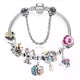 thumbnail image 3 of Pulsera con dijes de oso de Winnie the Pooh para mujer, brazalete con colgante de Piglet Eeyore para niña, cuentas de Anime de Disney para fabricación de joyas, 3 of 5