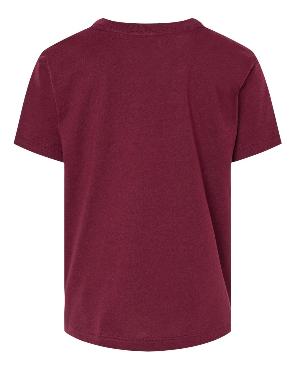 Bella Canvas B36306072 Toddler Jersey T Shirt Maroon Size