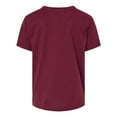 thumbnail image 2 of Bella & Canvas B36306075 Toddler Jersey T-Shirt, Maroon - Size 5T, 2 of 4