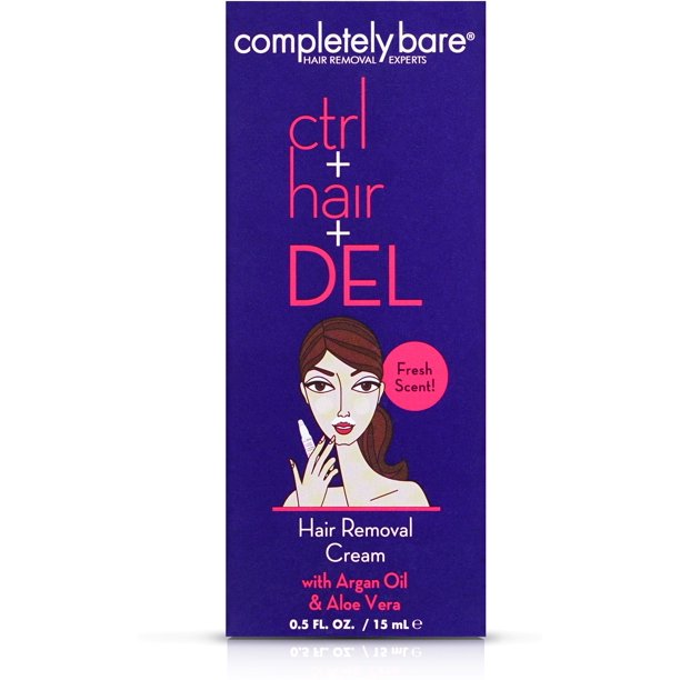 Completely Bare Distributors Completely Bare Facial Hair Removal Cream 0 5 Oz Walmart Com Walmart Com