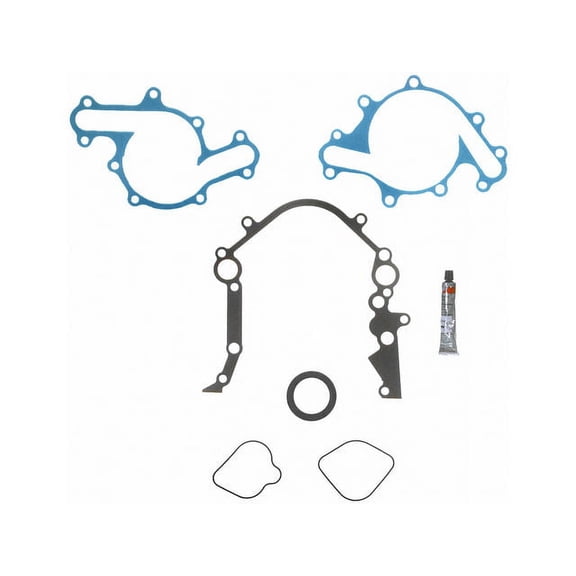 Timing Cover Gasket Set - Compatible with 1994 - 1999 Ford Mustang 3.8L V6 1995 1996 1997 1998