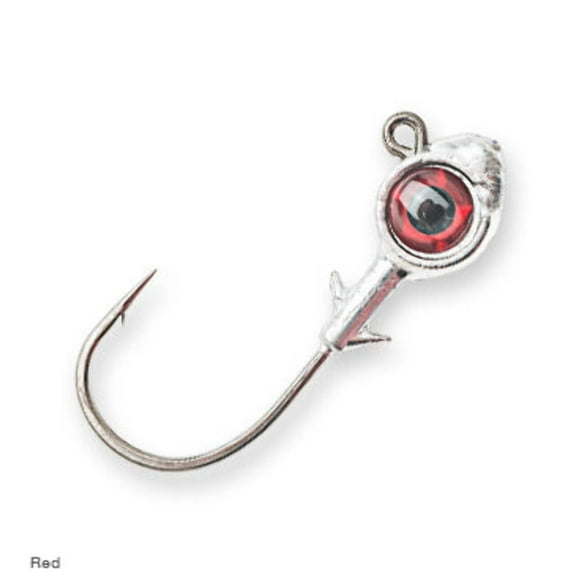 Z Man Trout Eye Jighead 3/16 Red 3pk