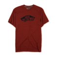 thumbnail image 1 of Camiseta gráfica Vans Off The Wall para hombre Rojo Mediano, 1 of 1