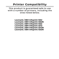 thumbnail image 3 of Zoomtoner Compatible with Lexmark IBM 75P4305 Laser Toner Cartridge - High Yield - Black, 3 of 4