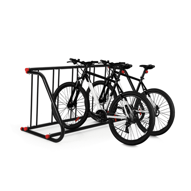 Large Commercial Bike Rack,Grid Bike Rack In Ground,Freestanding Bicycle Floor Parking Stand for Garages Streets Bike Events