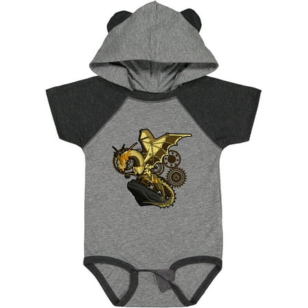 

Inktastic Steampunk Dragon Gift Baby Boy or Baby Girl Bodysuit