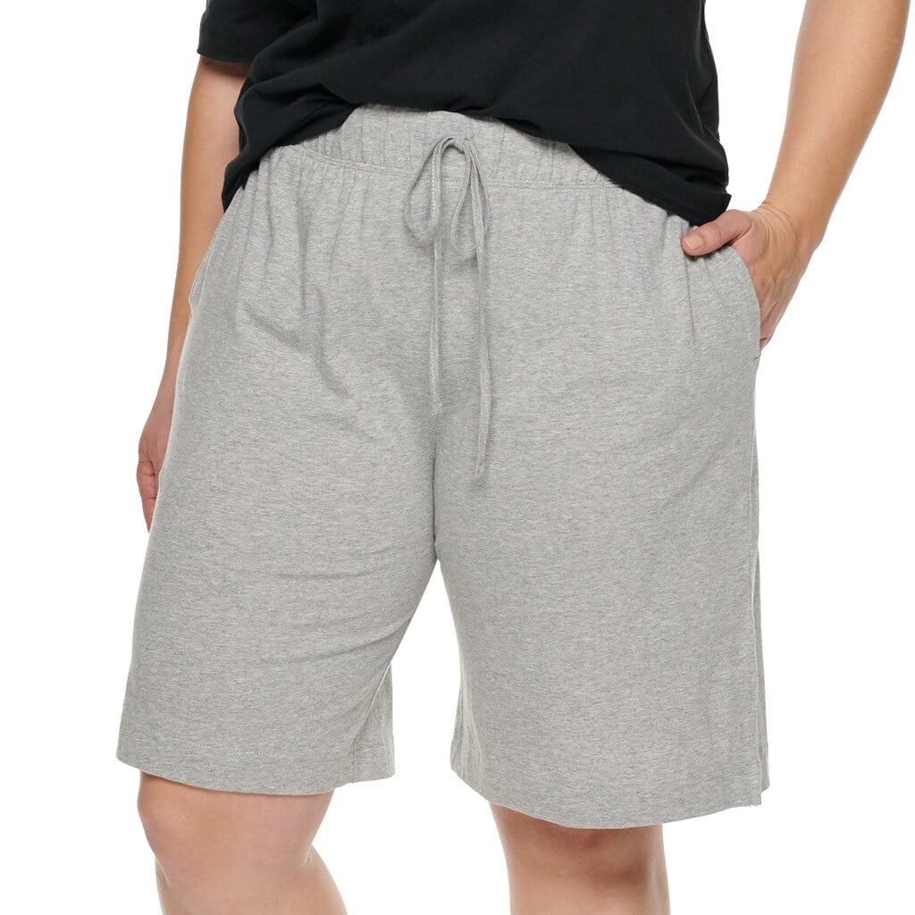 Bermuda Pajama Shorts Heather Gray 