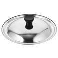 thumbnail image 1 of Stainless Steel Pan Lid Universal Pot Lid Frying Pan Cover Pot and Pan Lid for Kitchen, 1 of 8