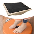 thumbnail image 1 of Tabla de equilibrio de madera para hombres y mujeres, deportes, fuerza central, fitness, soporte profesional Estilo A, 1 of 8