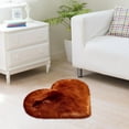 thumbnail image 7 of 15.75*19.69 Inch Faux Fur Rug, Beige Area Rugs, Fluffy Sheepskin Fur Rug, Fuzzy Ultra Soft Rugs, Machine Washable Shag Rug, Nursery Throw Rugs for Bed, Living, Kids Room, 7 of 7