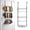 Black, variant on Over Door Hat Rack - 3 Tier Wall Mounted Hat Organizer
