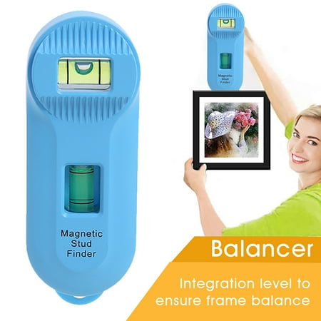 

Fairnull Magnetic Stud Finder Ergonomic Design Easy to Use ABS Floor Tiles Sticking Detector for Shelves