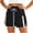 Black, variant on Womens High Waisted Shorts Athletic Running Shorts Workout Gym Quick Dry Flowy Shorts with Pockets Red,L