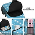 thumbnail image 4 of Dental-Themed Crossbody Sling Bag for Men & Women Anti-Theft Tooth Pattern Chest Backpack for Biking, Hiking & Travel Spacious & Organized Oral Care Inspired Daypack, 4 of 6