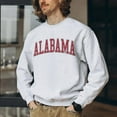thumbnail image 2 of Alabama Crewneck Sweatshirt - Bama Sweatshirt, Vintage Alabama State Sweater, 2 of 6