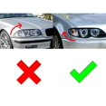 thumbnail image 2 of Exact FitM-Color Grille Insert Trims For 2004-2006 BMW E46 LCI 3 Series 2-Door Coupe 325ci 330ci 11-Beam Kidney Grill, 2 of 9