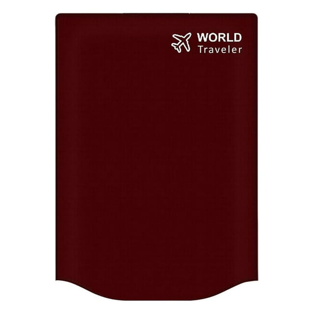 Inteprter Cubierta de equipaje de viaje Color sólido Impermeable Desmontable Maleta de viaje Bolsa Protector Vino rojo 24 pulgadas Type2 NO2