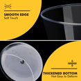 thumbnail image 4 of 200 Pack 9 oz Clear Plastic Cups for Party, Disposable Clear Cup, Disposable Cups, Wine Glasses Cups, Plastic Cocktail Glasses, 4 of 4