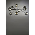 thumbnail image 4 of ET2 Lighting - LED Pendant - Asteroid-36W 9 LED Chandelier-31 Inches wide by 15, 4 of 5