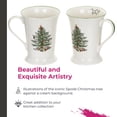thumbnail image 3 of Pimpernel Christmas Tree 10 oz Mug & Coaster Set (4-Piece) -Unique Mug with Coaster for Tea, Coffee, Hot Chocolate - Durabe Melamine, Dishwasher & Microwave Safe - Mug & Coaster Gift Set, 3 of 7