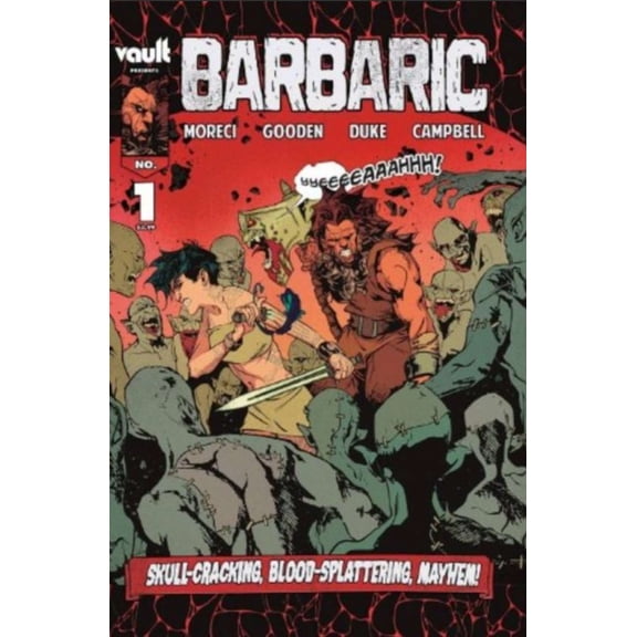 Barbaric #1 (4th) VF ; Vault Comic Book