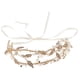 thumbnail image 2 of De De Imitación De Cristal Hojas Nupcial Tiara Boda Joyería Para El Cabello Oro Gloria Venda nupcial de la boda, 2 of 9