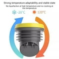 thumbnail image 3 of BCLONG Toilet Flanges Bowl Wax Rings with Prevent Backflow Valve with Sealing Strip, 3 of 10