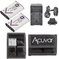 thumbnail image 1 of (2) NP-BY1 Li-Ion Battery + Car/Home Charger for Sony DSLR Cameras + eCostConnection Starter Kit, 1 of 6