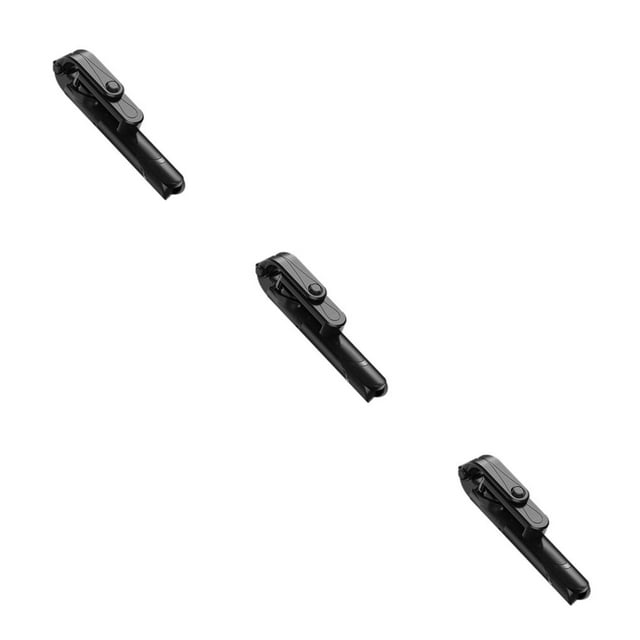 Maytalsory Perche à Selfie 3 en 1 Trépied de Téléphone Monopode Extensible avec Télécommande Bluetooth pour Téléphone Intelligent Perche à Selfie Noir Ensemble de 3