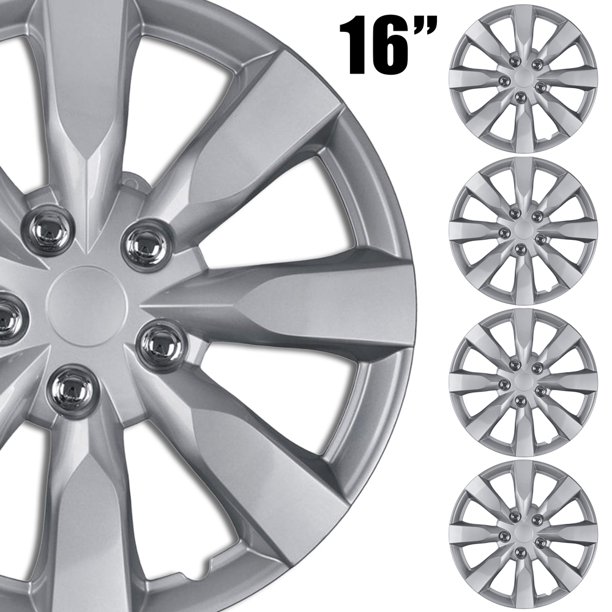 (4Pack) BDK Premium Hubcaps 16" Wheel Rim Cover Hub Caps OEM Style