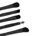 thumbnail image 7 of Vocoste Travel Blending Makeup Brush Set Foundation Contour Concealer Blusher Brush 15.3x2.3cm Black 5 Pcs, 7 of 7