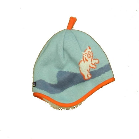 

Pre-owned Patagonia Boys Blue | Orange Winter Hat size: 12-24 Months