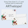 thumbnail image 2 of Tree-Free Greetings Christmas Greeting Card, 5x7, Believe in Magic (GO65382), 2 of 6