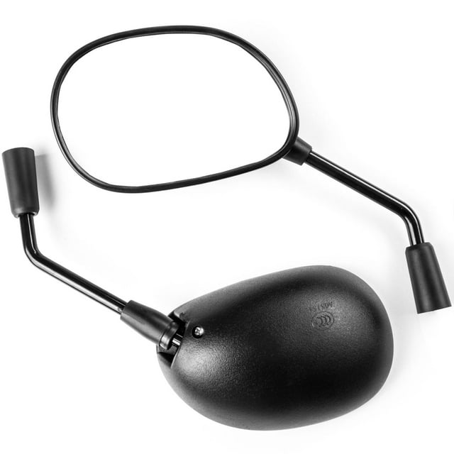 Krator Universal Black Motorcycle Mirrors Compatible with Victory Kingpin Deluxe 8-Ball Tour Ness