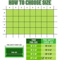 thumbnail image 5 of ColourTree 20' x 40' Inground Pool Safety Cover - Rectangle Blue High Strength Mesh, Triple Stitched & Rain Permeability, Installation Hardware Included, Life Time Warranty (We Make Custom Size), 5 of 11