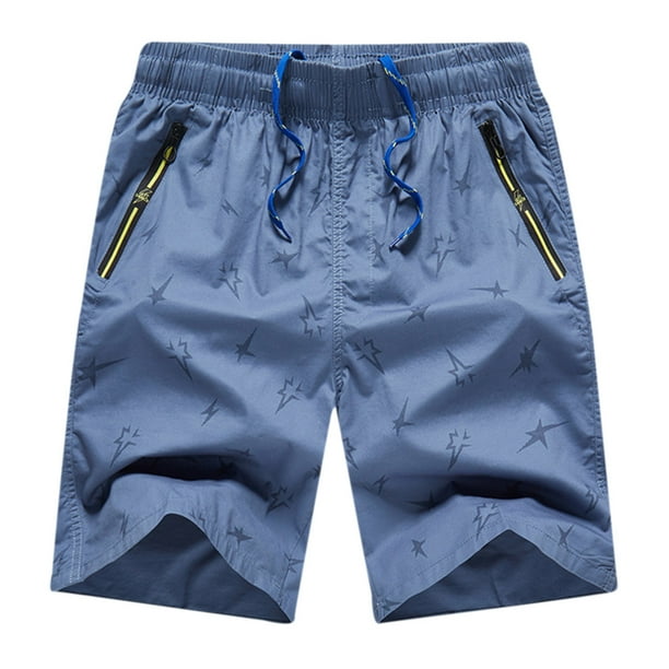 Pantalones Cortos Casuales de Camuflaje Imprimidos Sueltos Capris, Pantalones de Algodón de Pierna Recta para Uso Al Aire Libre, Ocio Y Verano Diario