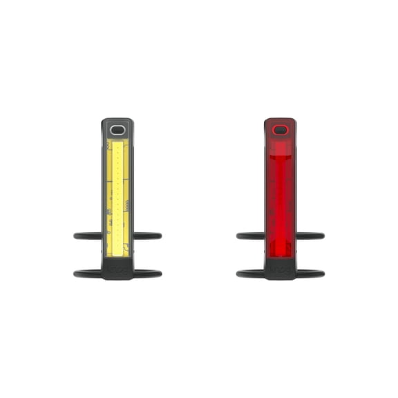 Knog Plus Lights, Front/Rear Set, Black
