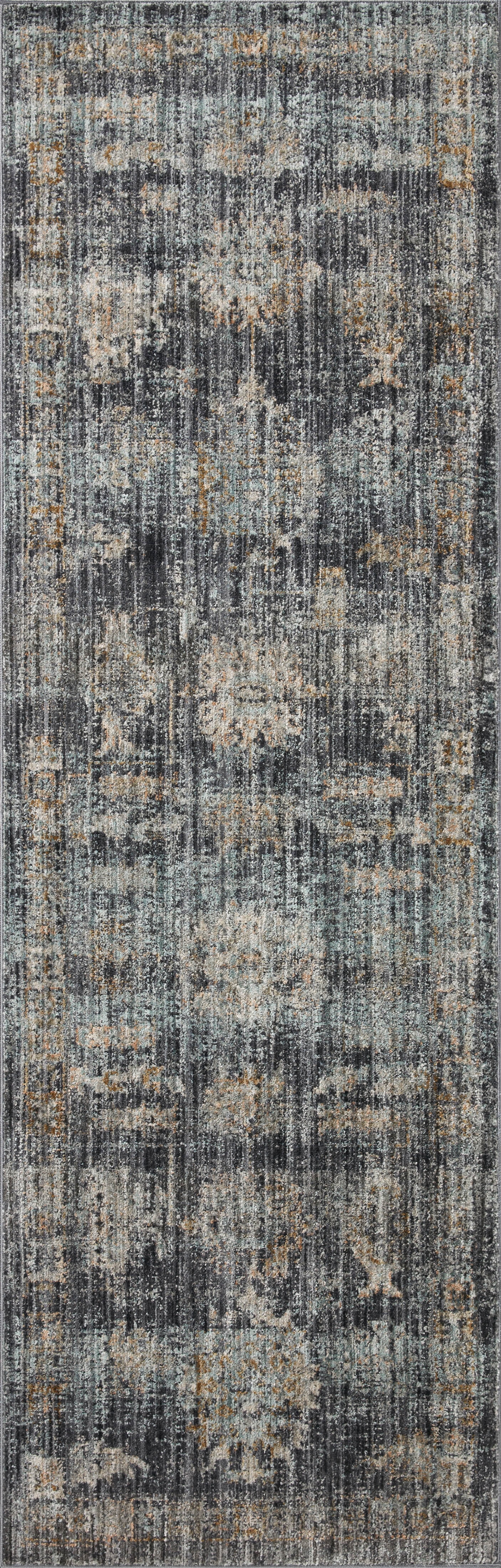 Jean Stoffer x Loloi Katherine Ink / Jade 2'-3" x 3'-10" Accent Rug