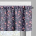 thumbnail image 3 of Ambesonne Flower Window Valance, Blossoming Flowers Bouquet, 54" X 18", Multicolor, 3 of 5