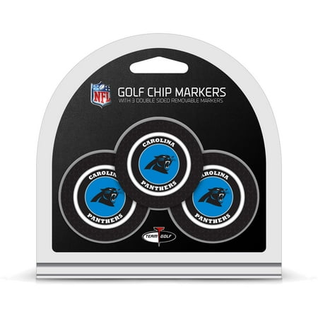 UPC 637556304889 product image for Carolina Panthers Golf Chip 3-Pack Set | upcitemdb.com