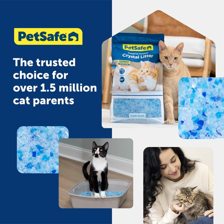 PetSafe ScoopFree Reusable Tray with Crystal Litter, Fresh Scent photo 8