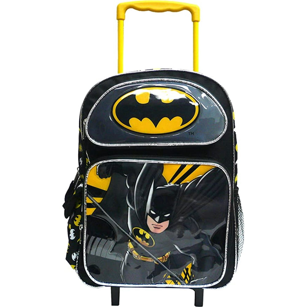 Batman Batman Large Rolling Backpack