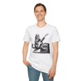 thumbnail image 5 of Guitar Cat Unisex Softstyle T-Shirt, 5 of 8