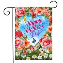 Briarwood Lane Mother's Day Floral Heart Garden Flag